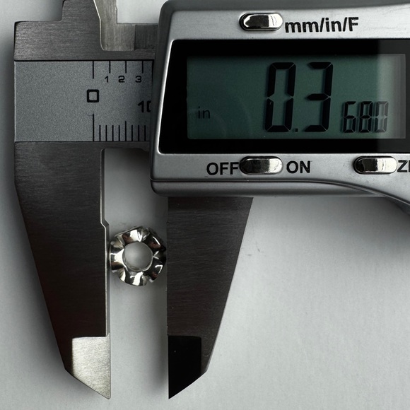 PANDORA Circle Lights Spacer Charm 790226CZ 925 ALE Clear CZ Retired Silver Bead - Picture 9 of 10